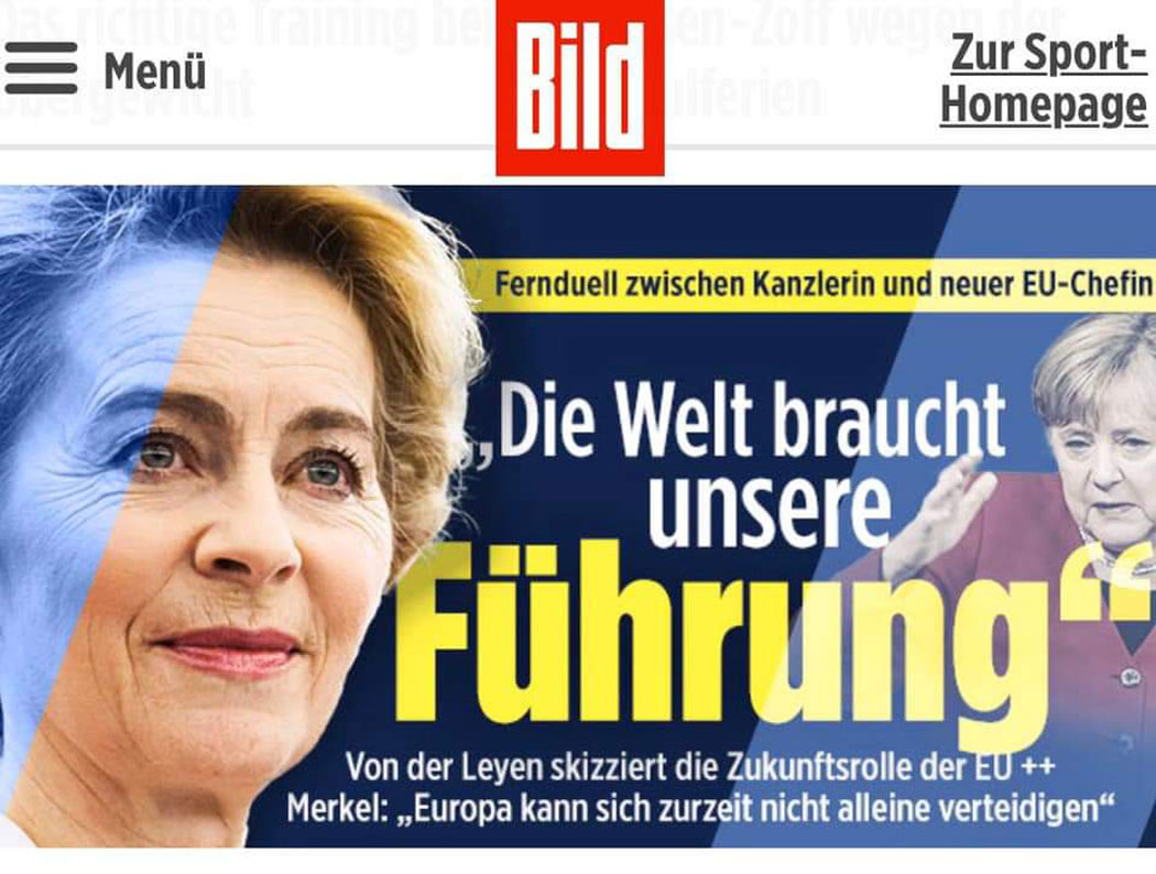 Die Welt braucht unsere Führung