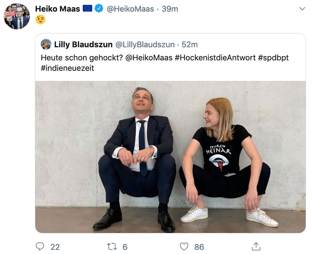Heute schon gehockt?