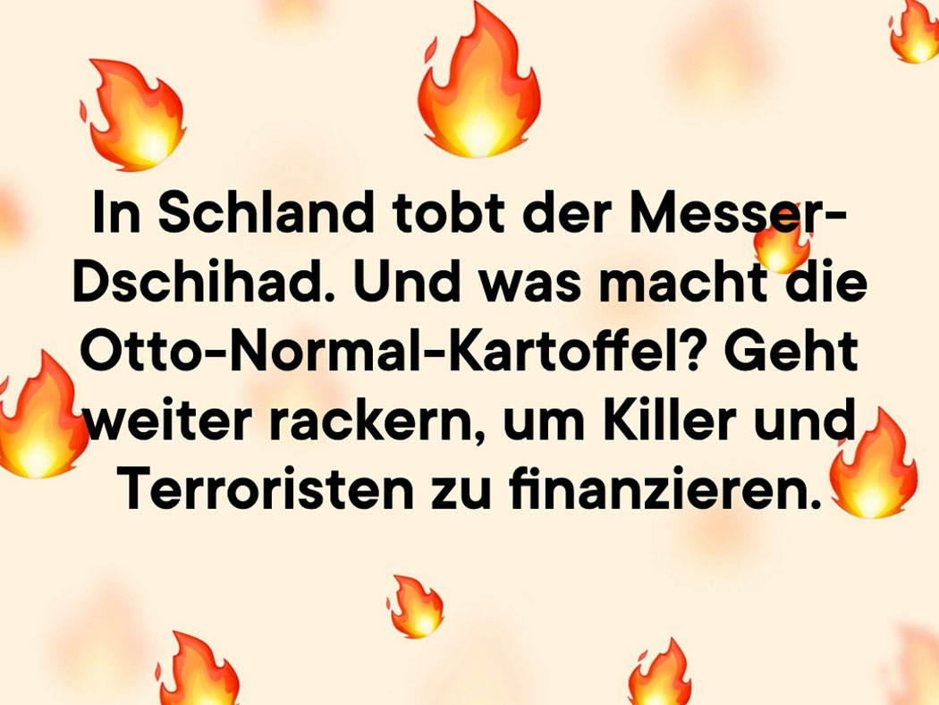 #MesserDschihad