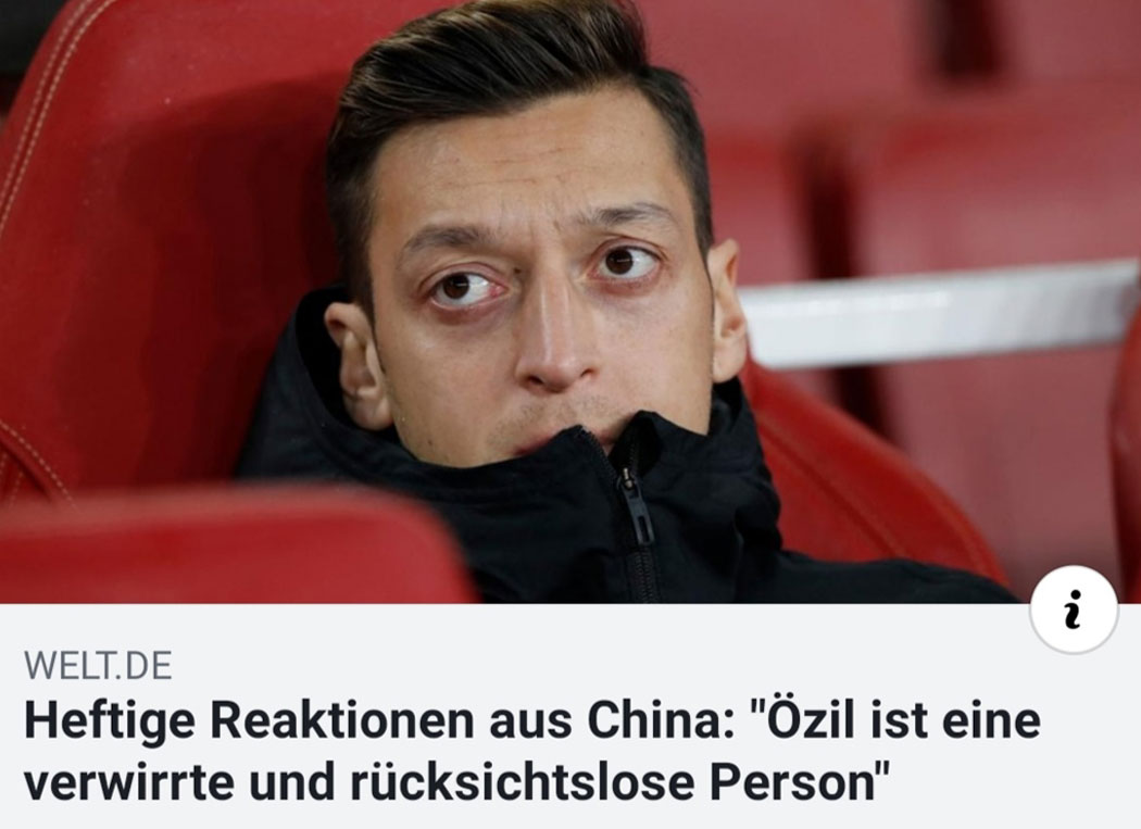 „Özil ist eine verwirrte und rücksichtslose Person“