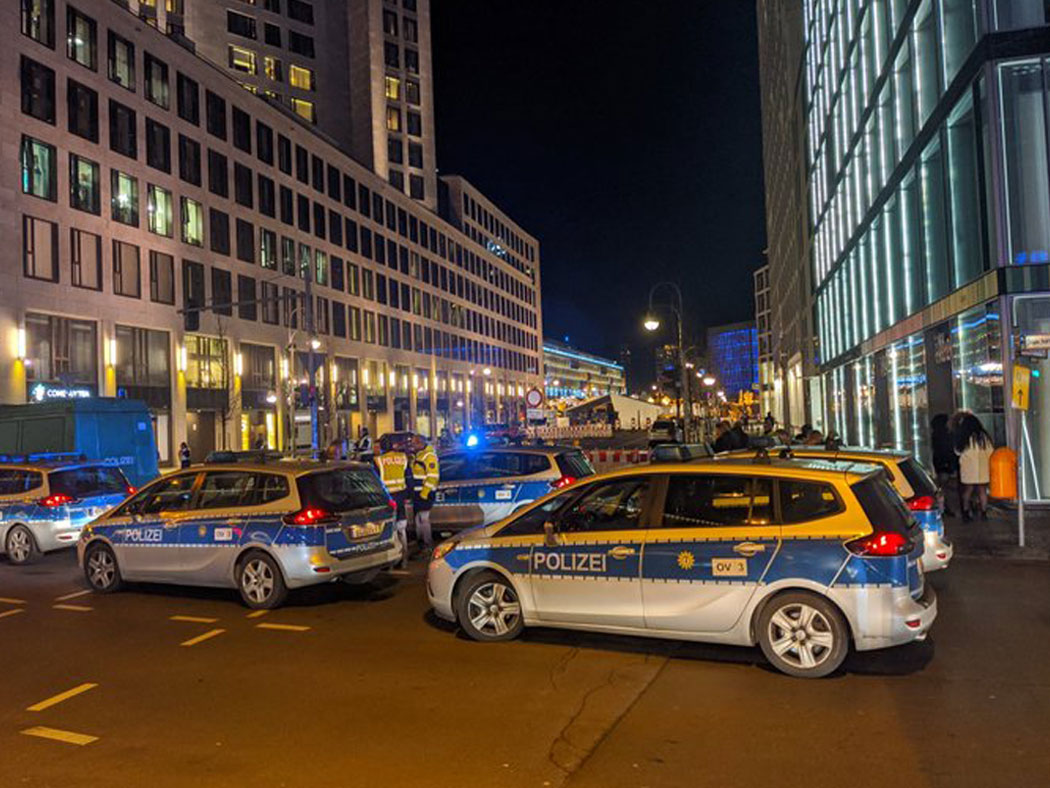 Janz schön nervös in Berlin, watt?