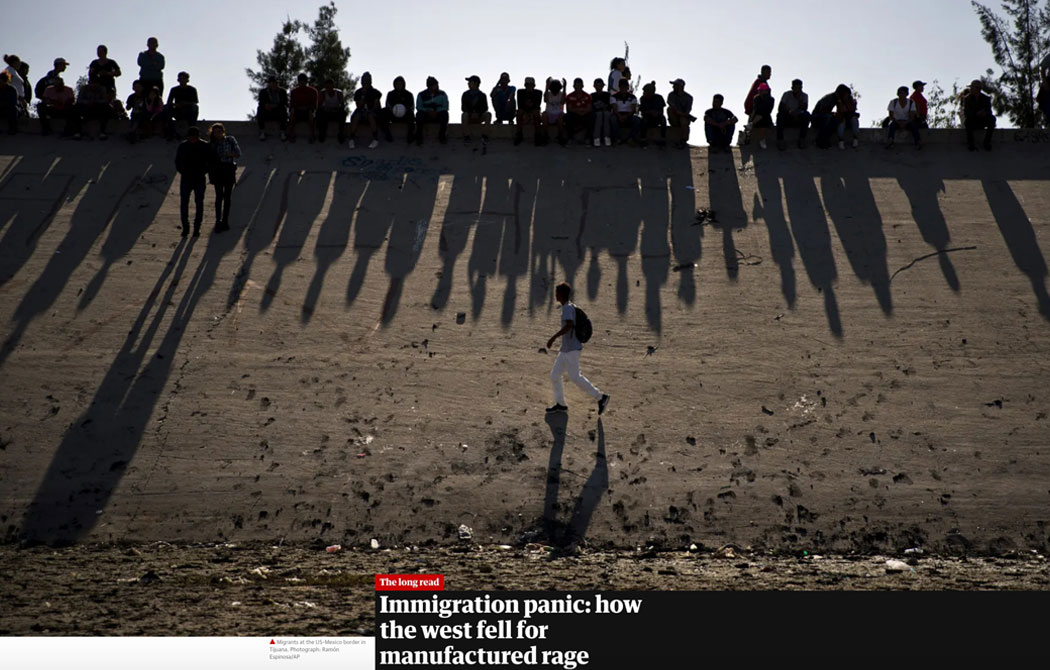 Immigration panic: how the west fell for manufactured rage