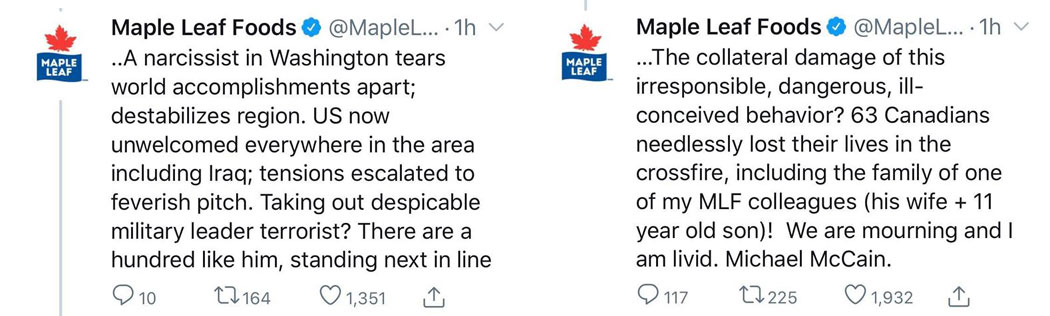 #MapleLeafFoods