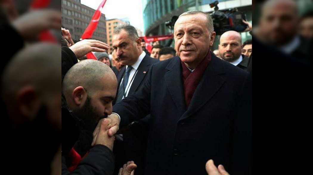 Erdogan am Potsdamer Platz