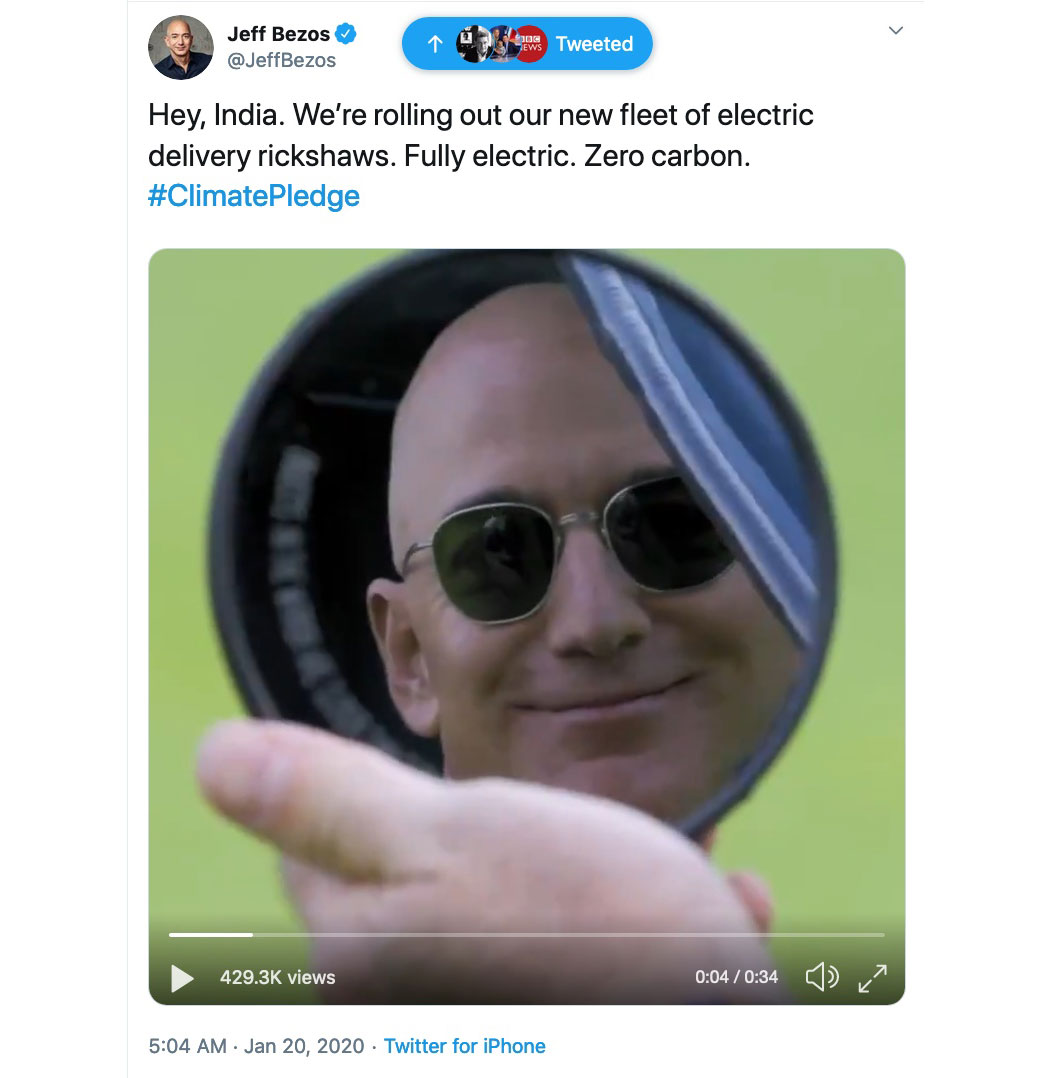 Go and fuck yourself, Bezos!