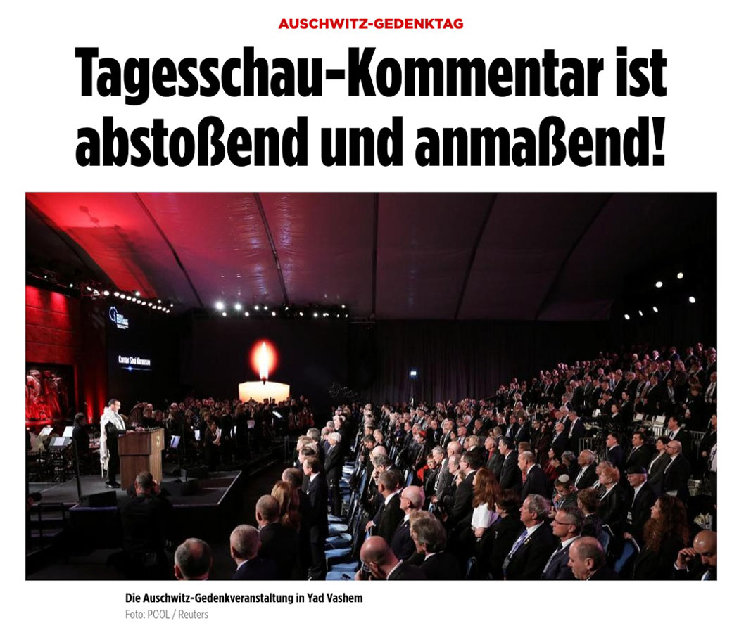 Tagesschau-Kommentar ist abstoßend und anmaßend!