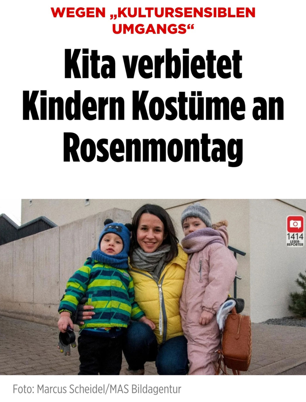 Wegen „kultursensiblen Umgangs“ - Kita verbietet Kindern Kostüme an Rosenmontag