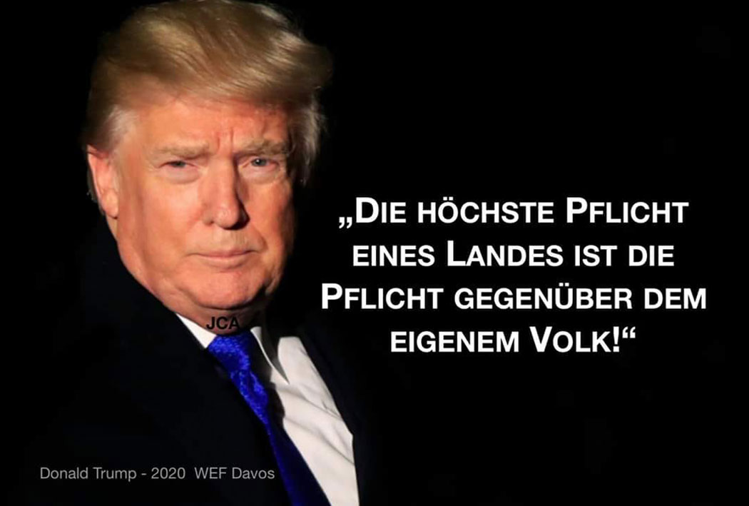 Donald Trump - Davos 2020