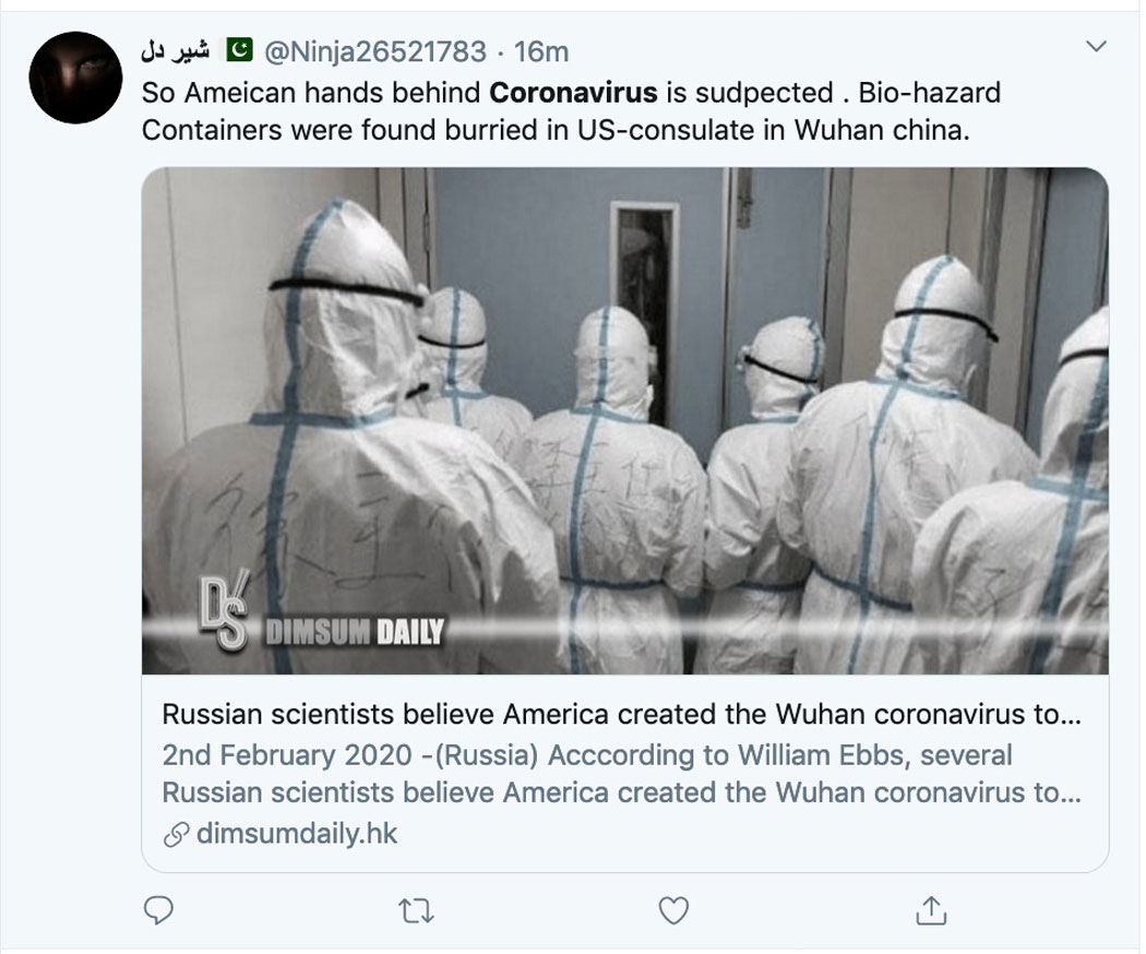 Russian scientists believe America created the Wuhan coronavirus to sabotage China