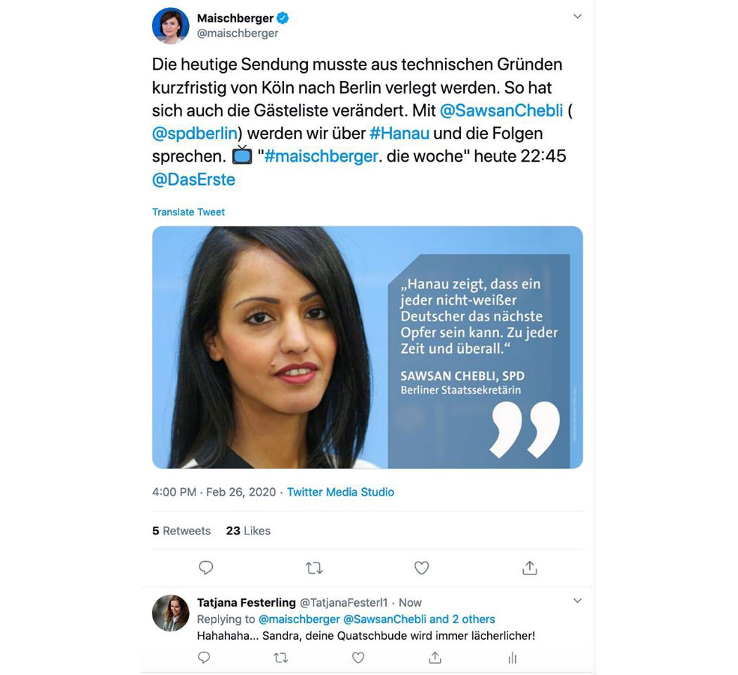 Heute in Sandra's Quatschbude